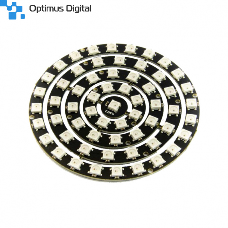 WS2812 RGB LED Ring with 61 Addressable LEDs WS2812 RGB LED Ring with 61 Addressable LEDs