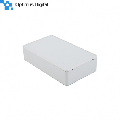 White Plastic Case (100x60x25 mm)