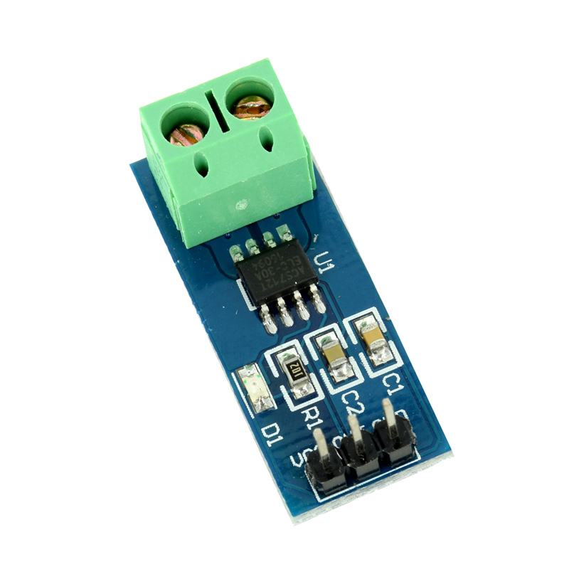 Senzor de curent Hall ACS712 (30A) Arduino / PIC / AVR / ARM