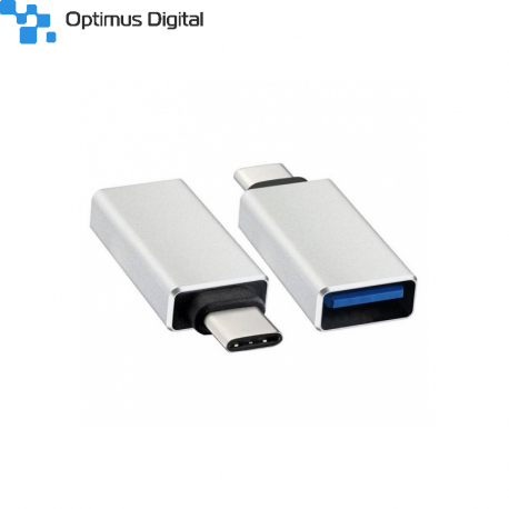 Silver Color USB 3.2 Type C Adapter