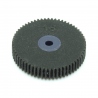 Roată Dințată din Cauciuc de 18 mm pt. Ax de 2 mm