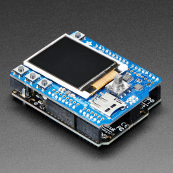 Shield cu Display Color Adafruit de 1.8" cu Slot MicroSD si Joystick