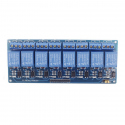 Blue Optoisolated 8 Relay Module