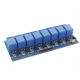 Blue Optoisolated 8 Relay Module