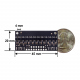 QTRX-HD-11A Reflectance Sensor Array: 11-Channel, 4mm Pitch, Analog Output, Low Current
