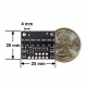 QTRX-HD-06A Reflectance Sensor Array: 6-Channel, 4mm Pitch, Analog Output, Low Current