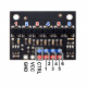 QTRX-HD-06RC Reflectance Sensor Array: 6-Channel, 4mm Pitch, RC Output, Low Current