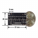 QTRX-MD-05A Reflectance Sensor Array: 5-Channel, 8mm Pitch, Analog Output, Low Current