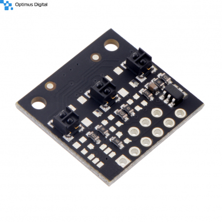 QTRX-MD-03A Reflectance Sensor Array: 3-Channel, 8mm Pitch, Analog Output, Low Current