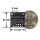 QTRX-MD-03RC Reflectance Sensor Array: 3-Channel, 8mm Pitch, RC Output, Low Current