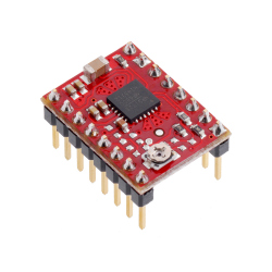MP6500 Stepper Motor Driver with Potentiometer for Current Control (Header Pins Soldered)