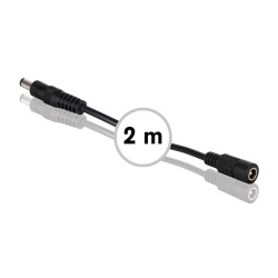 Power Cable Extension with M/F DC - 2 m