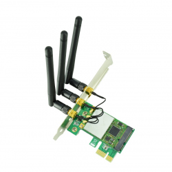 PC to Wireless 2.4 GHz and 5 GHz 300 Mbps Expansion Card