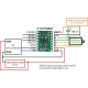 STSPIN820 Stepper Motor Driver (Header Pins Soldered)