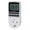 Smart Digital Timer Socket, Schuko, 16 A