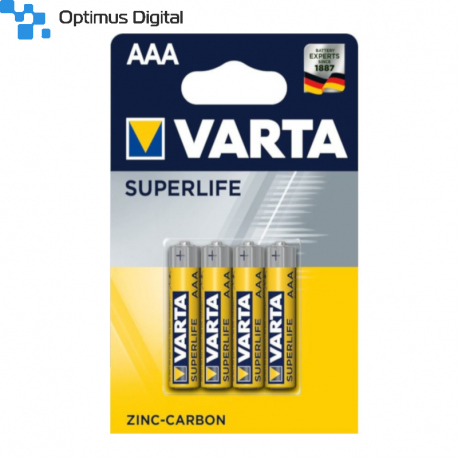 Pack of 4 R03 Varta Superlife