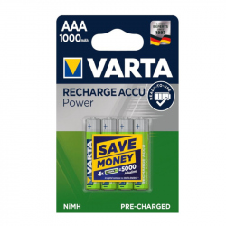 4 x Acumulator R03 VARTA Pro R2U 1000 mAh