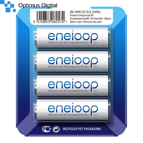 4 x Acumulator R6 Panasonic Eneloop Pro BK-3MCCE/4LE
