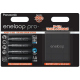 4 x Acumulator R6 Panasonic Eneloop Pro BK-3HCDEC4BE + cutie pentru depozitare