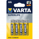 Pack of 4 R6 Varta Superlife Battery