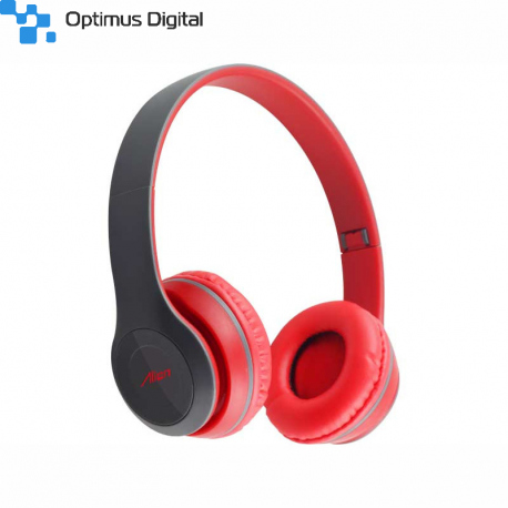 Red Headphones 8407