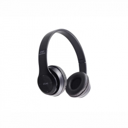 Bluetooth Black Headphones Radio/MP3/TF  P47