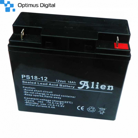 Acumulator plumb-acid (12 V, 18 A)