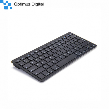 Black Keyboard Compatible with Bluetooth