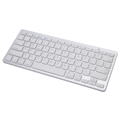 Tastatură Albă Compatibilă cu Bluetooth