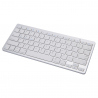 Tastatură Albă Compatibilă cu Bluetooth
