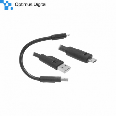 20 cm Rigid Micro USB Cable