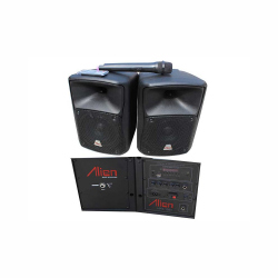 Set of 2 ABS 6.5'' Speakers 1265 USB/SD/FM/BT