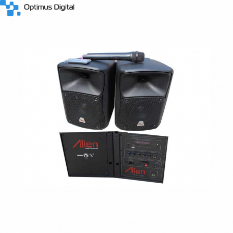 Set of 2 ABS 6.5'' Speakers 1265 USB/SD/FM/BT