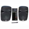 Set of 2 ABS Speakers 15" 2115 USB/SD/FM/BT