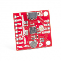 Modul GPS Qwiic ZOE-M8Q