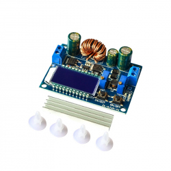 Buck-Boost Power Supply Module with Display (IN: 5.5 - 30 V, OUT: 0.5 - 30 V, 3 A)