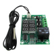 Termostat cu Afișaj Dual W1219 (12 V, 10 A)