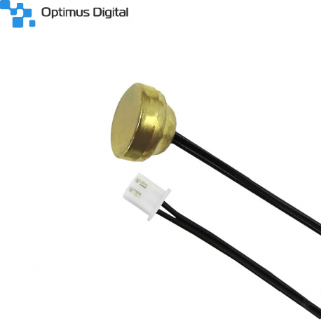 Sondă Magnetică de Temperatură cu Termistor NTC de 10 kΩ (Cablu de 2 m)
