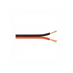 Speaker Cable Red / Black (2 x 4 mm by Meter)