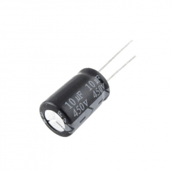 Electrolytic Capacitor 10 uF, 450 V