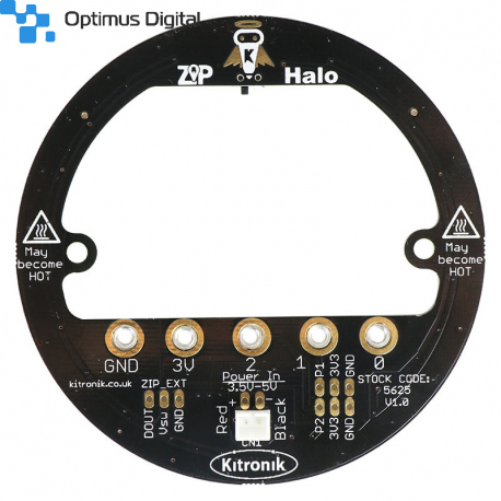 ZIP Halo pentru BBC micro:bit