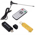 Tuner TV USB DVB-T RTL2838U UHIDIR (compatibil cu RTL-SDR - Software Defined Radio)