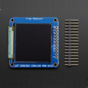 OLED Breakout Board - 16-bit Color 1.5" w/ microSD Holder