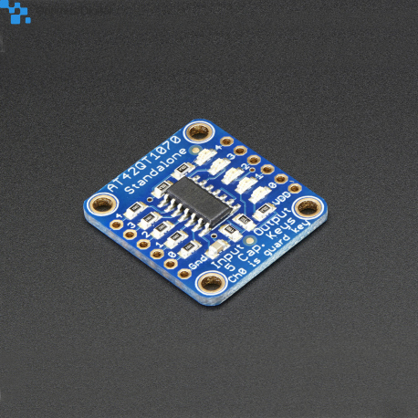 Standalone 5-Pad Capacitive Touch Sensor Breakout - AT42QT1070