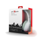 Bluetooth stereo headset "Miami", pearl-white color