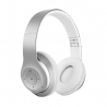 Bluetooth stereo headset "Milano", silver-white