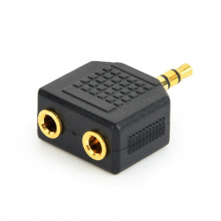 Adaptor Audio Negru 3.5 mm