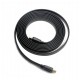 HDMI Male-Male Flat Cable, 1 m, Black Color