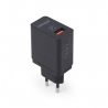 USB QC3.0 quick charger, black