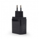 USB QC3.0 quick charger, black